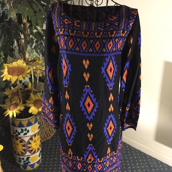 LUCKY AZTEC PRINT DRESS NWT. - Picture 2 of 4